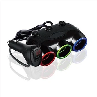 Mod Auto Sockets Lajter tas-Sigaretti Power Adapter Socket Splitter