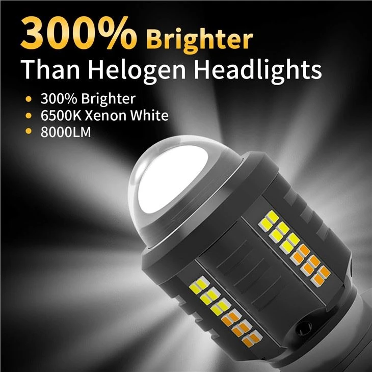 LED Motorcycle Headlight H4