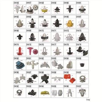 Klipps Universali tal-Metall Auto U Qafliet tal-plastik Car Mats