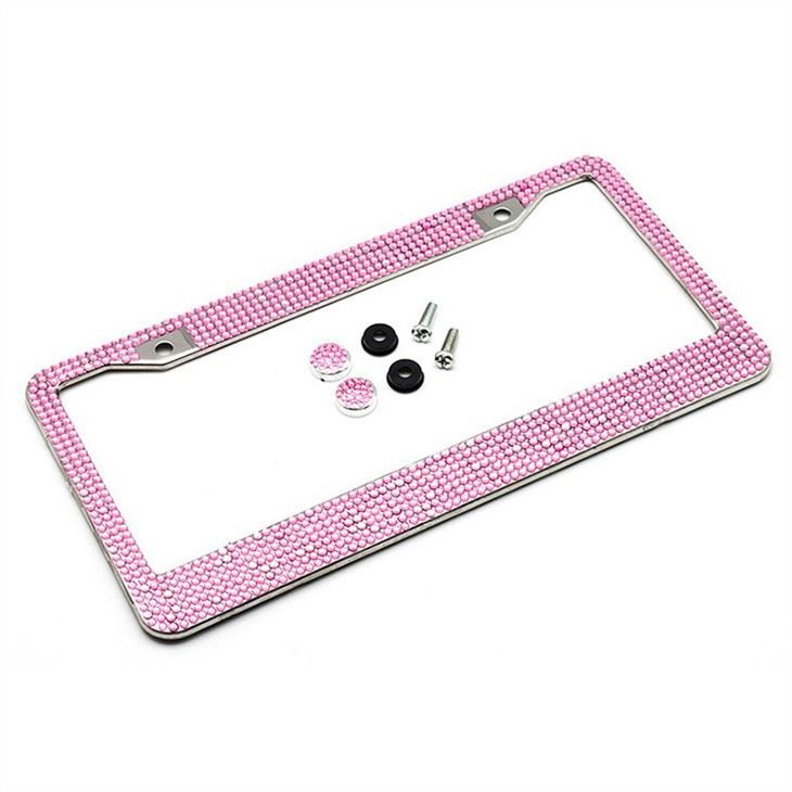 License plate frame foe truck